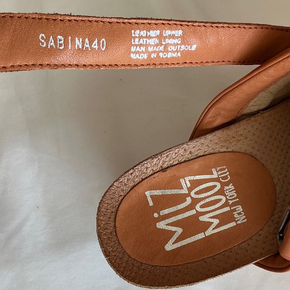 Miz Mooz Sabina Women's Brown Sandals - Picture 5 of 6